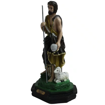 Imagem de São João Batista de Resina Nacional - 16 cm