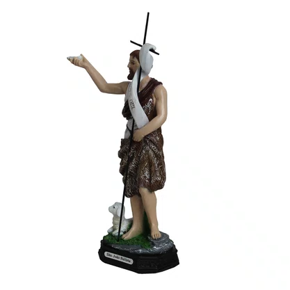 Imagem de São João Batista de Resina Nacional - 19 cm