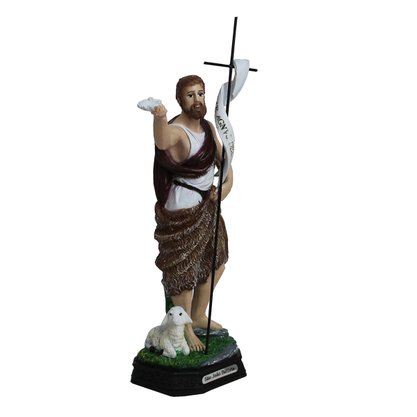 Imagem de São João Batista de Resina Nacional - 19 cm