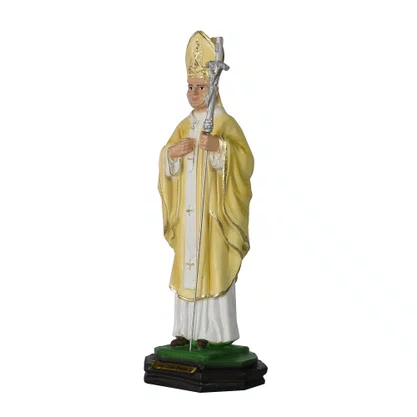 Imagem de São João Paulo II de Resina Nacional - 22 cm