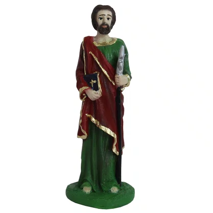 Imagem de São Judas de Resina Nacional - 12 cm
