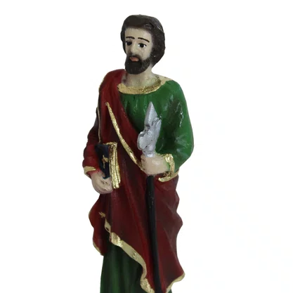 Imagem de São Judas de Resina Nacional - 12 cm