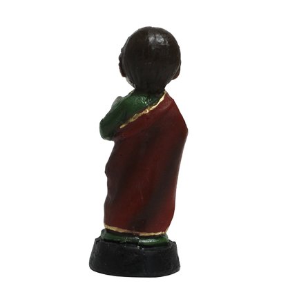 Imagem de São Judas Tadeu Infantil de Resina Nacional - 8 cm