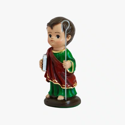 Imagem de São Judas Tadeu Infantil Resina Naciona - 10 Cm