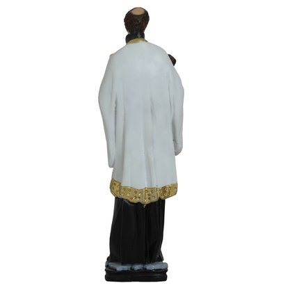 Imagem de São Luís Gonzaga de Resina Nacional- 30 Cm