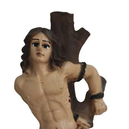 Imagem de São Sebastião de Resina Nacional - 15 cm