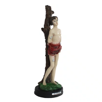 Imagem de São Sebastião de Resina Nacional - 27cm