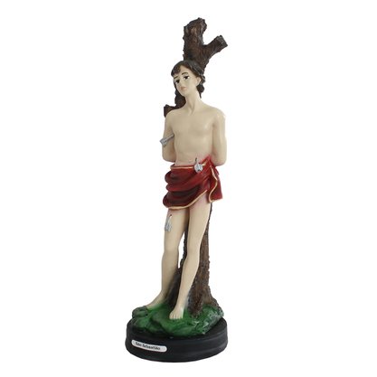 Imagem de São Sebastião de Resina Nacional - 27cm
