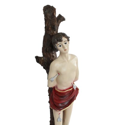 Imagem de São Sebastião de Resina Nacional - 27cm