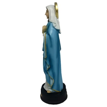 Imagem do Imaculado Coração de Maria de Resina Nacional - 20cm