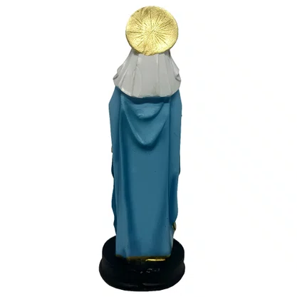 Imagem do Imaculado Coração de Maria de Resina Nacional - 20cm