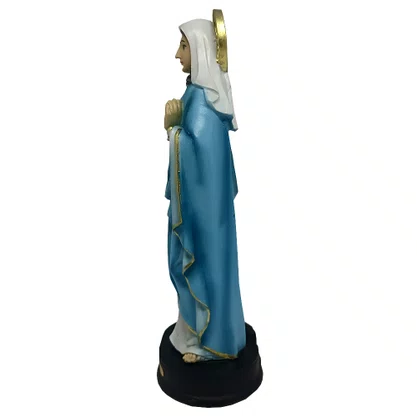 Imagem do Imaculado Coração de Maria de Resina Nacional - 20cm