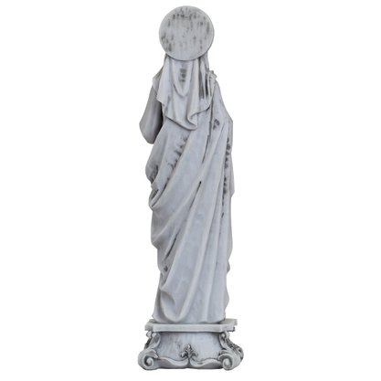 Imagem do Imaculado Coração de Maria Mármore - 57 cm