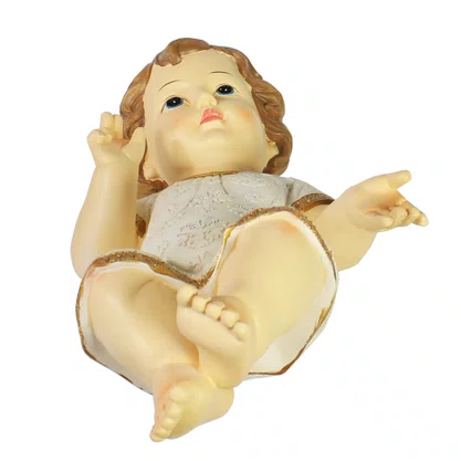 Imagem do Menino Jesus de Resina Importada - 32 cm