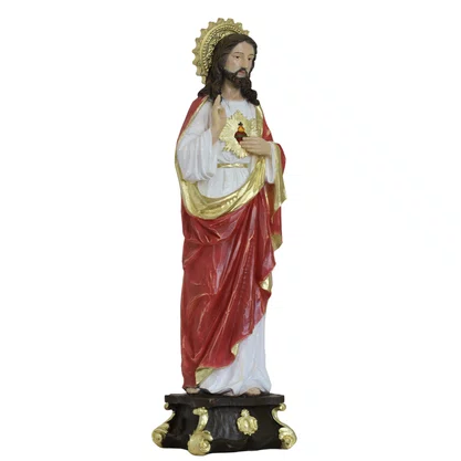 Imagem do Sagrado Coração de Jesus de Resina Linha Premium - 57 cm