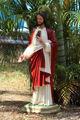 Imagem do Sagrado Coração de Jesus de Resina Nacional - 110 cm