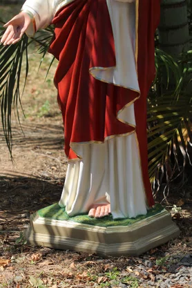 Imagem do Sagrado Coração de Jesus de Resina Nacional - 110 cm