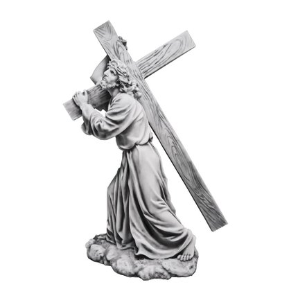 Imagem do Senhor dos Passos de Mármore - 30 cm