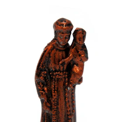 Imagem em Bronze Santo Antônio 7cm