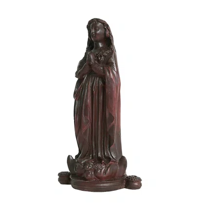 Imagem Fac-símile de Nossa Senhora Aparecida de Resina Nacional - 19 cm