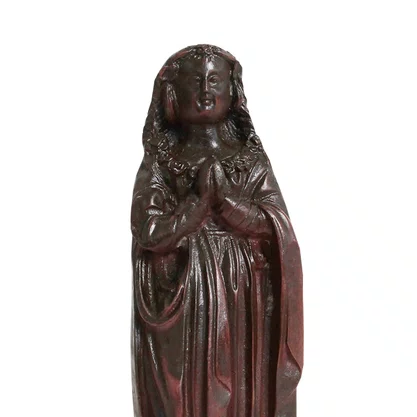 Imagem Fac-símile de Nossa Senhora Aparecida de Resina Nacional - 19 cm
