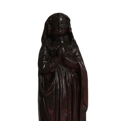 Imagem Fac-símile de Nossa Senhora Aparecida de Resina Nacional - 19 cm