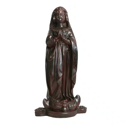 Imagem Fac-símile de Nossa Senhora Aparecida de Resina Nacional - 32 cm
