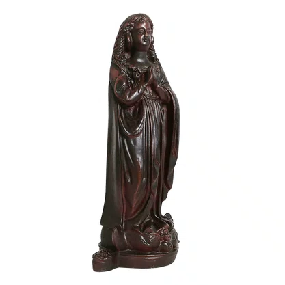 Imagem Fac-símile de Nossa Senhora Aparecida de Resina Nacional - 32 cm