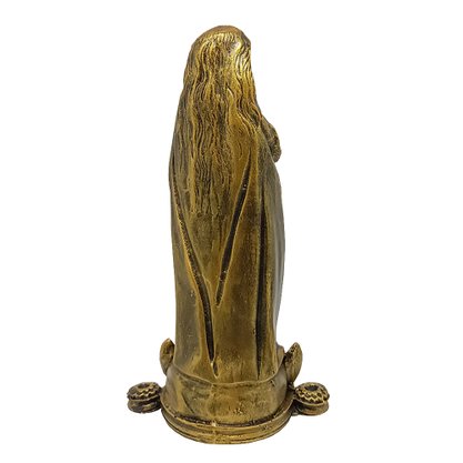 Imagem Fac-símile de Resina Nacional com Pintura em Bronze Envelhecido - 19 cm