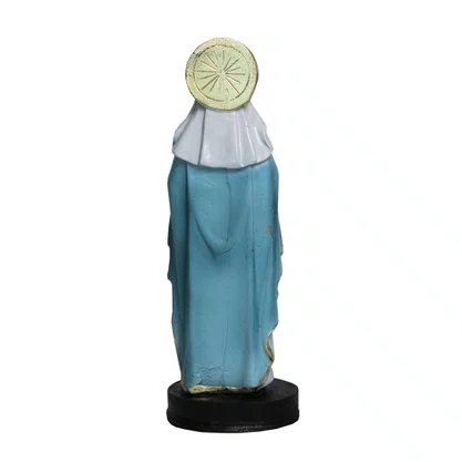 Imagem Imaculado Coração de Maria de Resina Nacional - 15 cm