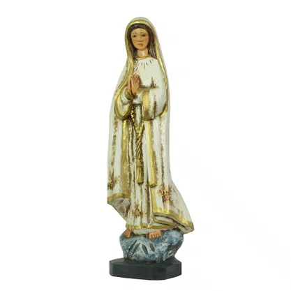 Imagem de Madeira Nossa Senhora de Fátima - 48 cm