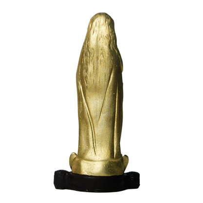 Imagem Fac-símile de Nossa Senhora Aparecida de Resina Nacional Dourada - 20cm