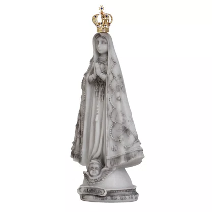 Imagem Nossa Senhora Aparecida Com Coroa de Metal - 32 cm