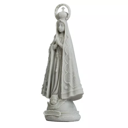 Imagem Nossa Senhora Aparecida em Mármore Natural - 32 cm