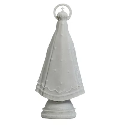 Imagem Nossa Senhora Aparecida em Mármore Natural - 32 cm