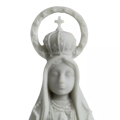 Imagem Nossa Senhora Aparecida em Mármore Natural - 32 cm