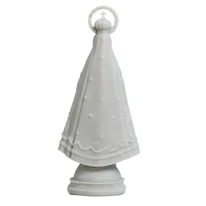 Imagem Nossa Senhora Aparecida em Mármore Natural - 32 cm