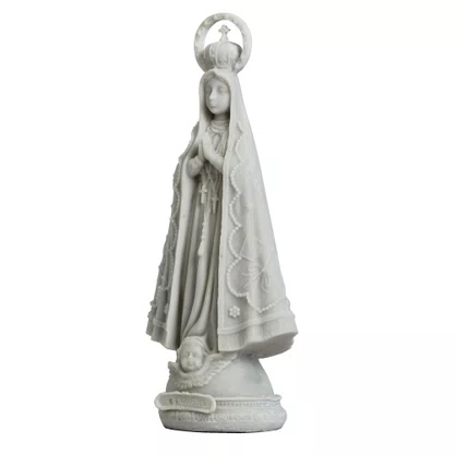 Imagem Nossa Senhora Aparecida em Mármore Natural - 32 cm