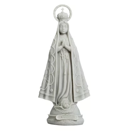 Imagem Nossa Senhora Aparecida em Mármore Natural - 32 cm