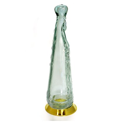 Imagem Nossa Senhora Aparecida em Vidro Transparente - 37cm