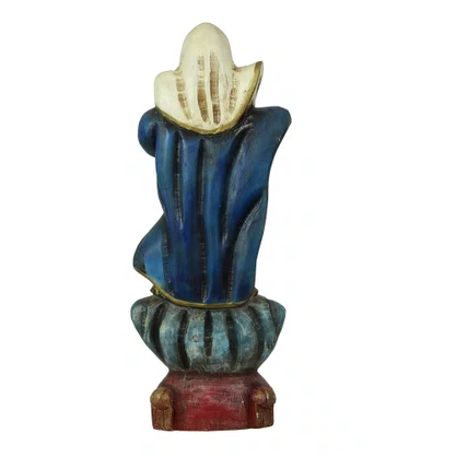 Imagem de Nossa Senhora da Conceição de Madeira Pintada - 45 cm