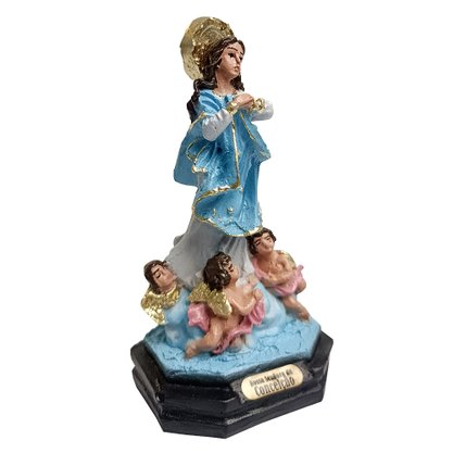 Imagem Nossa Senhora da Imaculada Conceição de Resina Nacional - 11 cm
