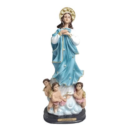 Imagem de Nossa Senhora da Imaculada Conceição de Resina Nacional - 21 cm