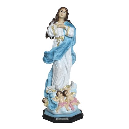 Imagem Nossa Senhora da Imaculada Conceição de Resina Nacional - 40 cm