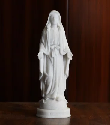 Imagem de Nossa Senhora das Graças em Mármore Natural - 20 cm