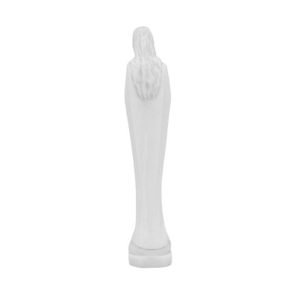 Imagem Nossa Senhora do Silêncio em Mármore Natural - 18cm