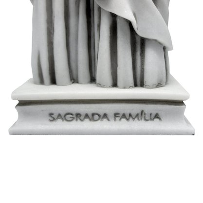 Imagem Sagrada Família em Mármore - 28 cm