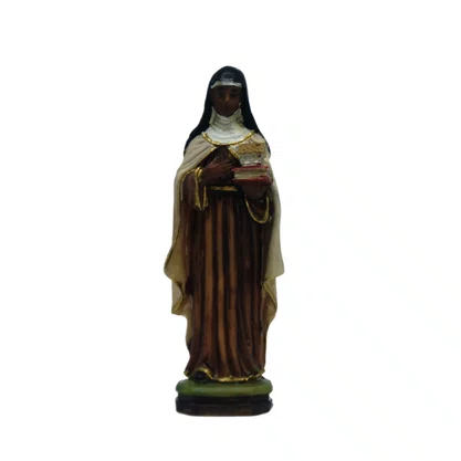 Imagem Santa Efigênia Resina Importada - 7cm