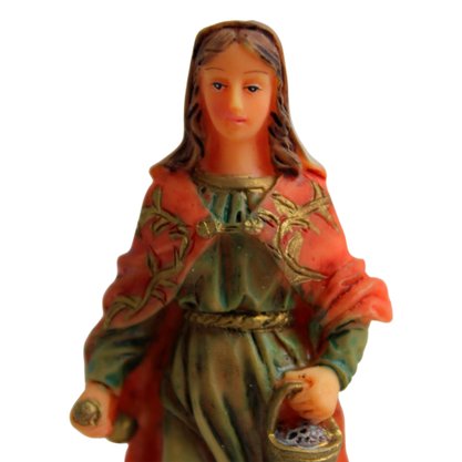 Imagem Santa Marta de Resina Importada - 8 cm