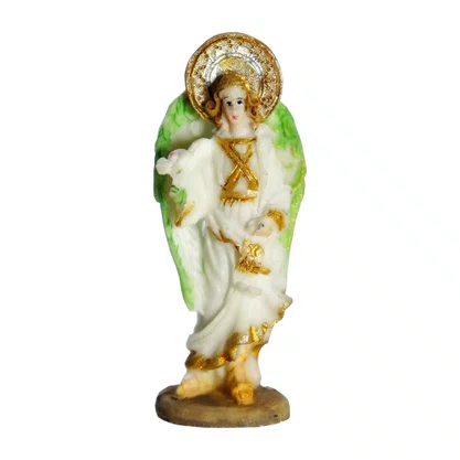 Imagem São Gabriel Arcanjo de Resina Importada - 5 cm